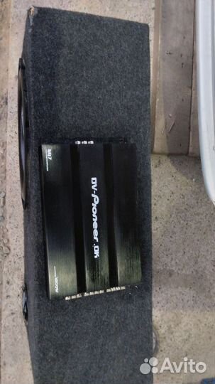 Сабвуфер и усилитель бу