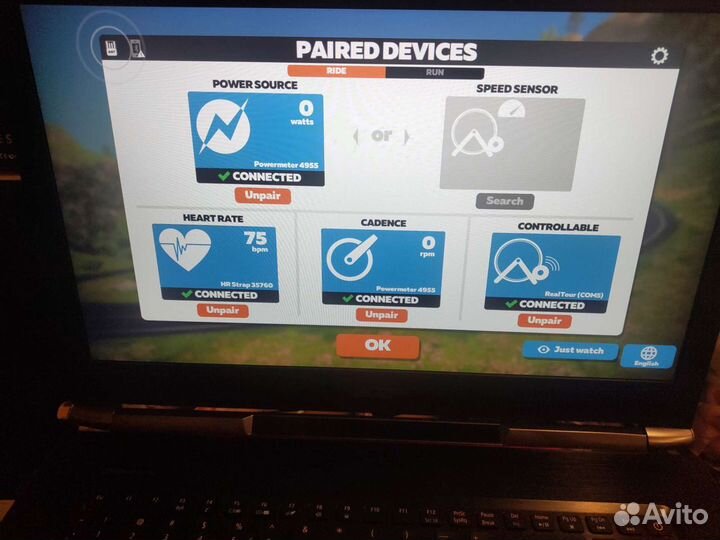 Смарт велостанок Elite Realtour