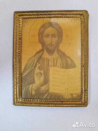 Иконка иисус христос, 19 век