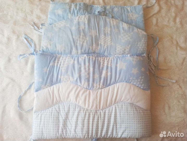 Бортики в кроватку бу