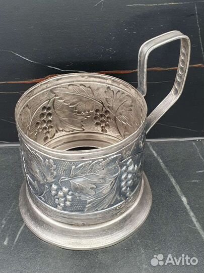 Подстаканник виноград винтаж