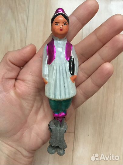 Винтажные елочные игрушки СССР