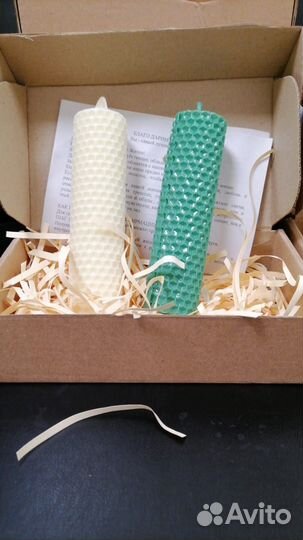 Свечи ручной работы в ассортименте