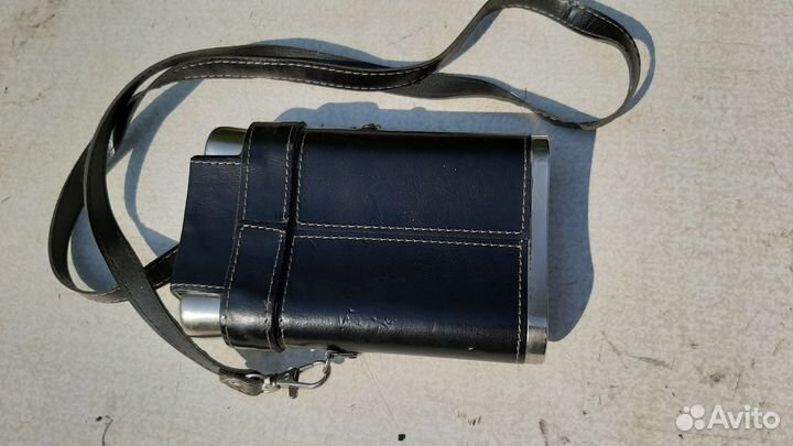 Фляжка коньячная карманная с рюмками 250 мл нерж