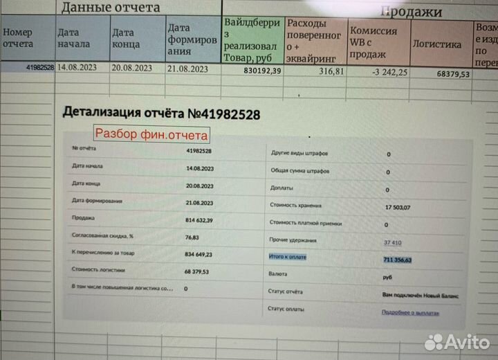 Менеджер маркетплейсов вайлдберриз и озон
