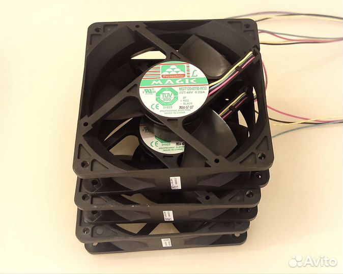 Кулер Вентилятор 120мм 48В