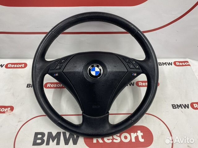 Руль три спицы BMW E60 E61 бмв е60 е61
