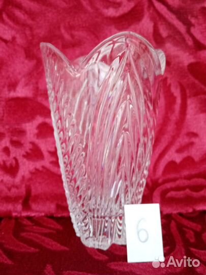 Хрусталь СССР, графин, ваза, салатник