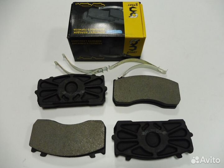 Колодки тормозные дисковые Валдай 3310-3501800