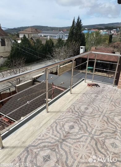 Перила из нержавеющей стали