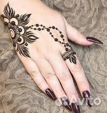 Краска для тату хна