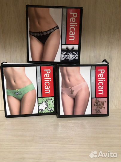 Трусы женские 3 упаковки