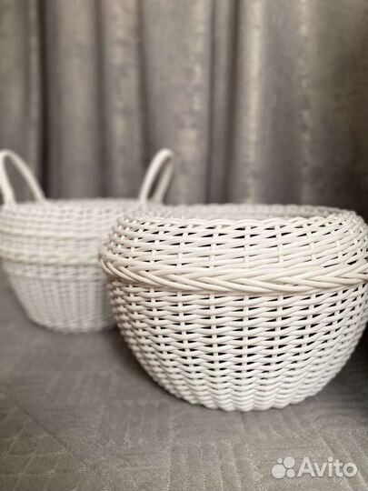 Кашпо из полиротанга