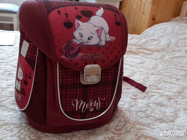 Рюкзак школьный для девочки новый