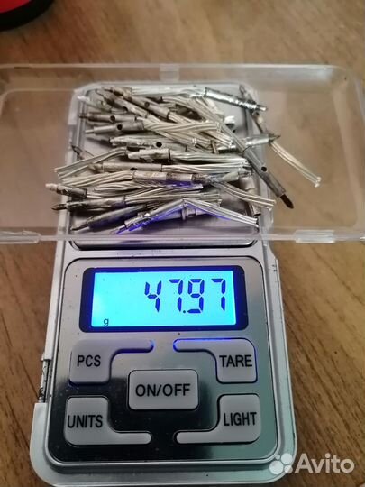 Лом технического серебра