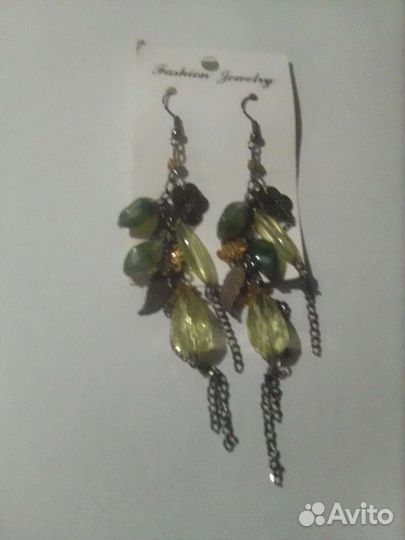 Серьги новые