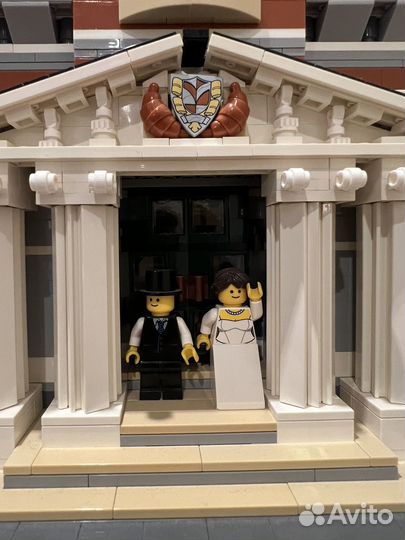 Lego modular buildings модульные дома 9 штук