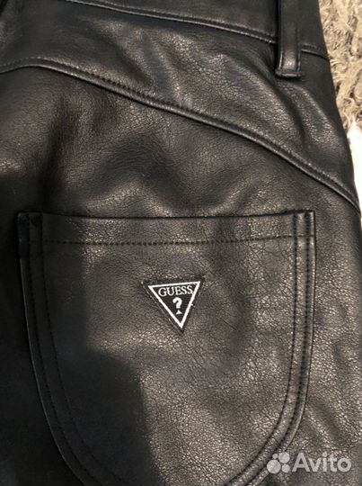 Guess кожаные брюки на девочку 8-10 лет