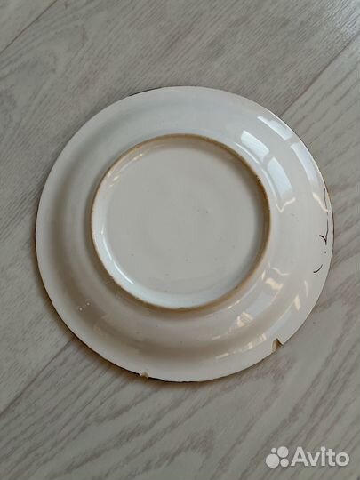 Блюдца фарфоровые от кофейного сервиза Мадонна