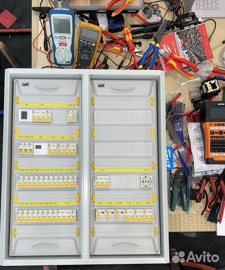 Электромонтаж, сборка щитов, ремонт