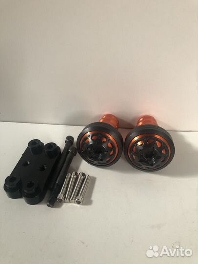 Защита от падения на мотоцикл ктм