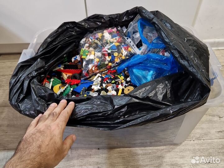 Лего аналог. 10+ кг, большой контейнер