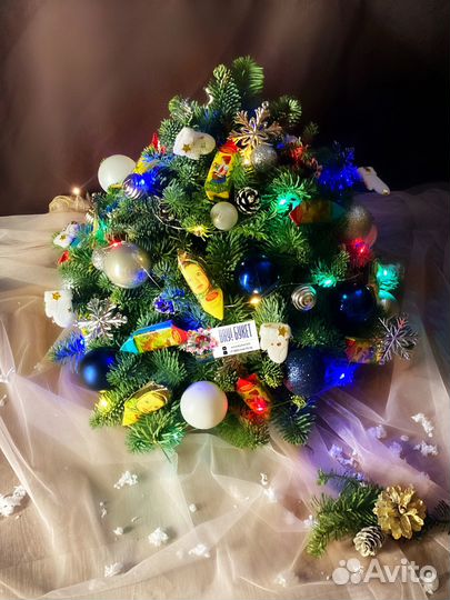 Новогодние подарки/сьедобные букеты/корзины