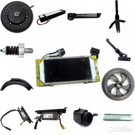 Запчасти для электросамокатов Kugoo