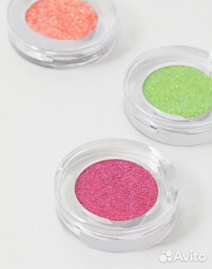 Hm тени глиттер pop of neon glitter eye блестки