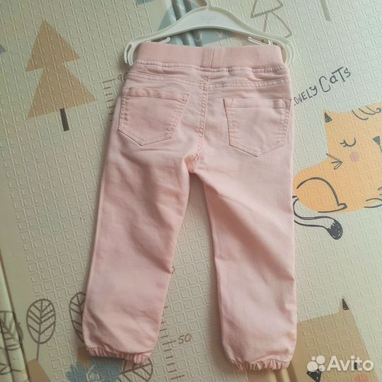 Джинсы для девочки 92