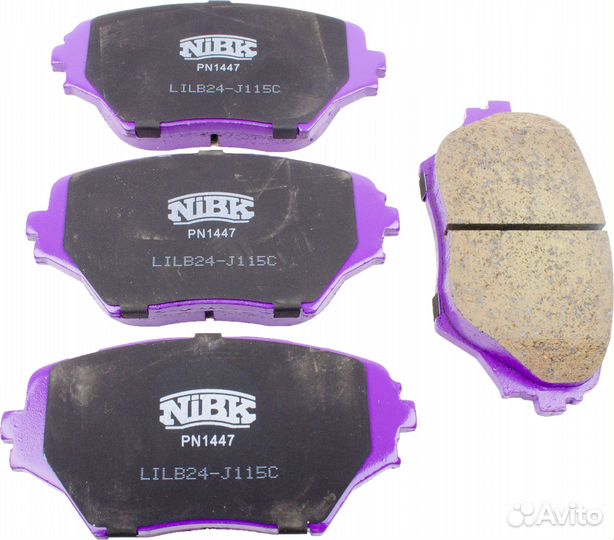 Колодки передние Toyota Rav4 2000-2006