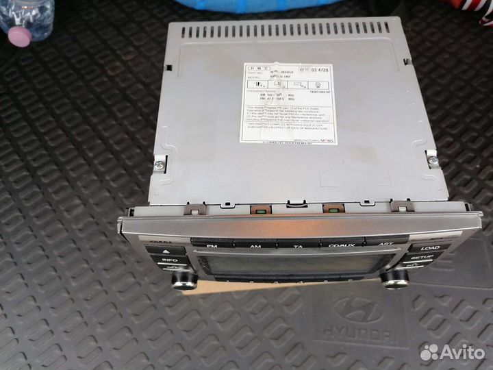 Автомагнитола с блютузом, штатная, оригинальная ма