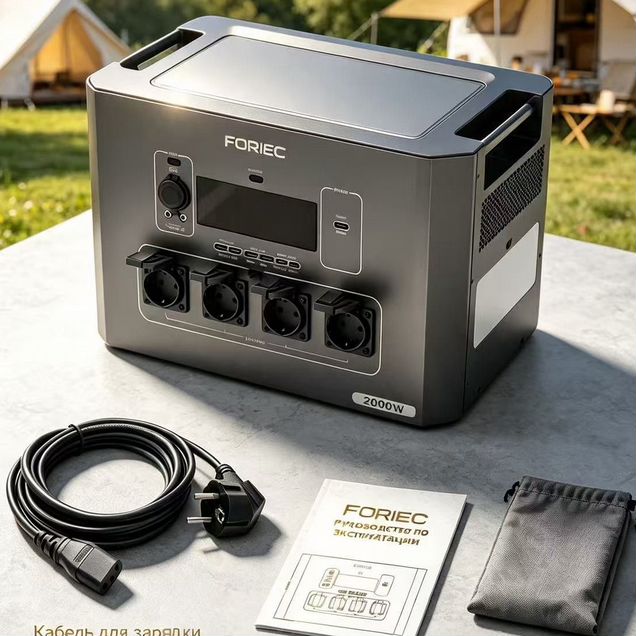 Портативная электростанция foriec 2000w