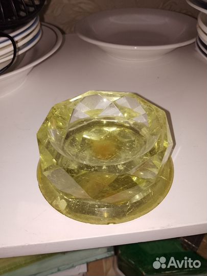 Пепельница хрустальная СССР