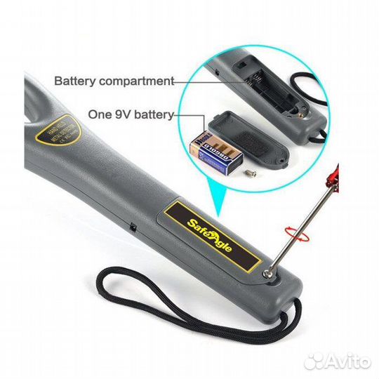 Металлоискатель ручной металлодетектор OT-VNP19