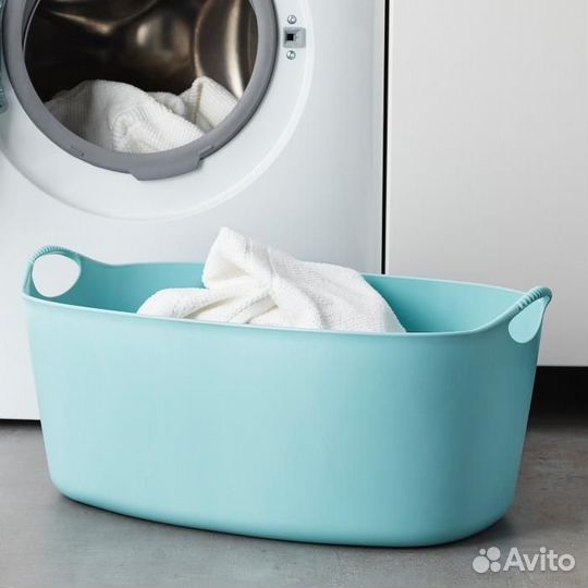 Торкис Таз Гибкая корзина д/белья икеа