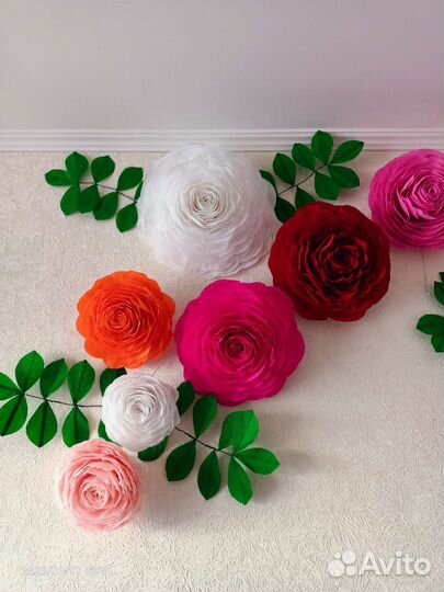 Цветы для фотозоны. Фотозона новая