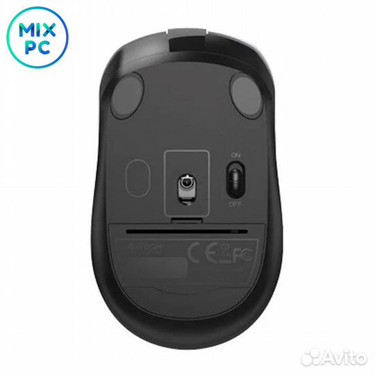 Мышь A4tech Fstyler FM12S Panda белый/черный