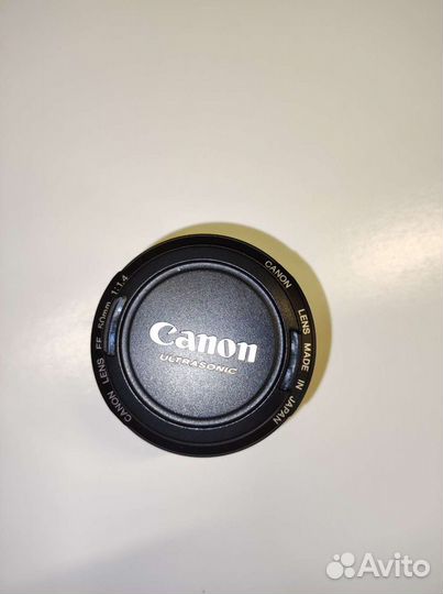 Объектив canon ef 50mm f1.4 usm