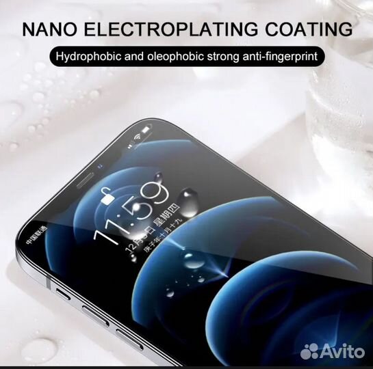 Закалённое стекло для iPhone