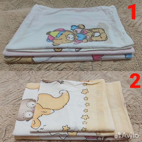 Детское постельное белье 120 60