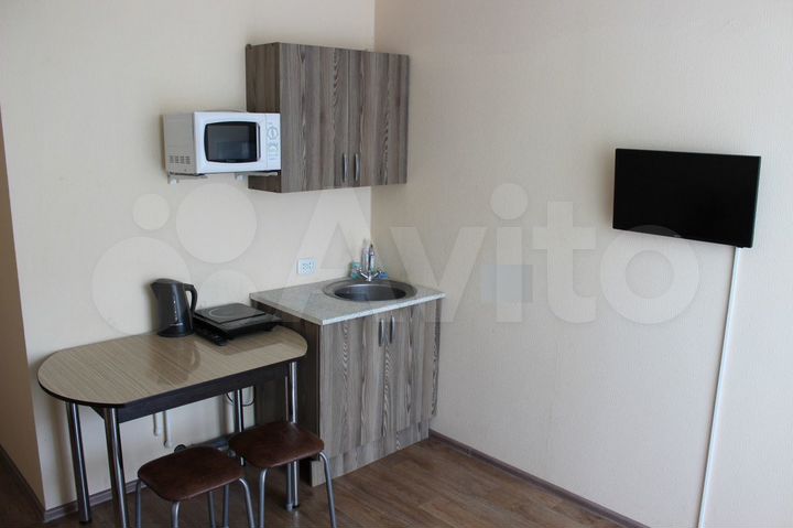 1-к. квартира, 17,1 м², 1 кровать