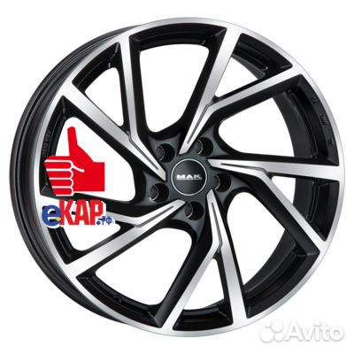 MAK 8,5x20/5x120 ET41 D64,1 Kassel Black mirror