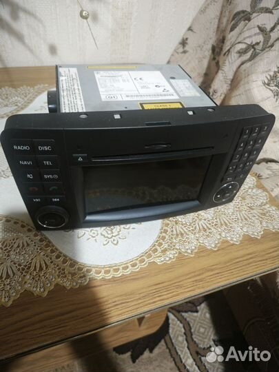 Магнитола mercedes ml w164 рейсталинг