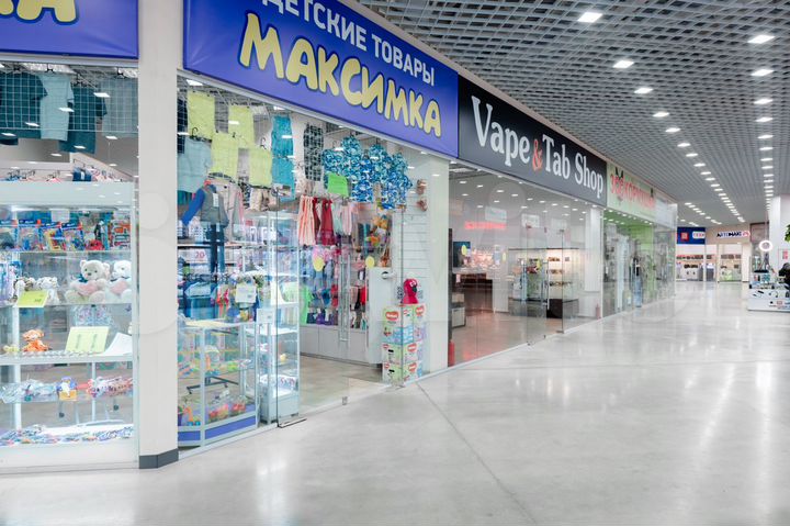 Торговое помещение, 100-250 м2 м² 