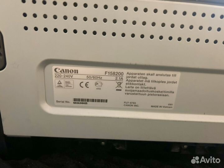 Принтер canon