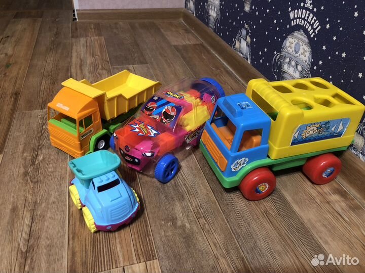 Детские машинки игрушки пакетом