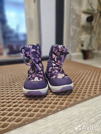 Сапоги ботинки зимние детские 22 размер