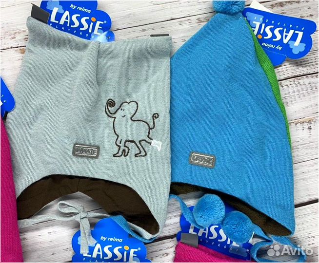 Шапки зимние Lassie шерстяные Финские выбор новые