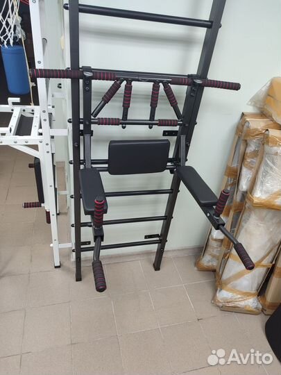 Шведская стенка опция турник-брусья-пресс 3в1